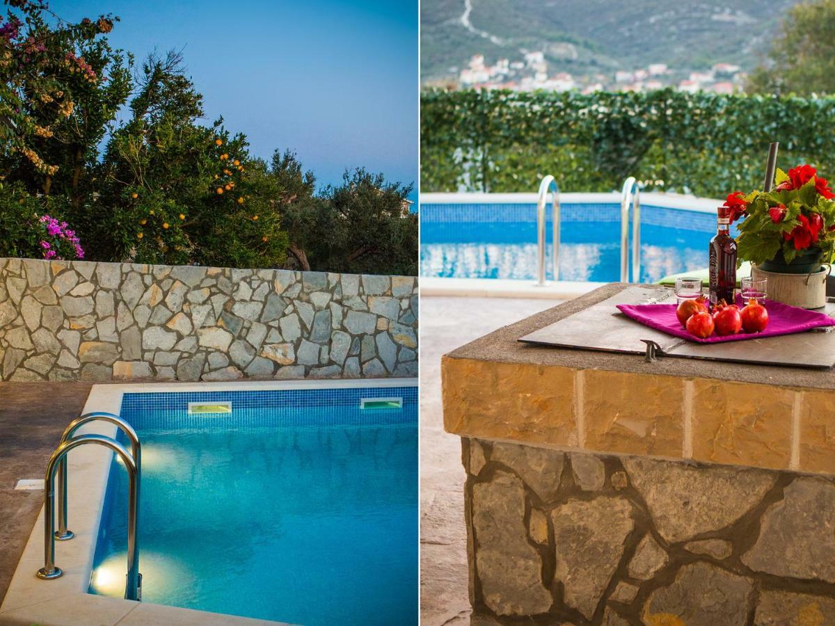Villa Croatia Sea View With Heated Pool Vinišće 外观 照片